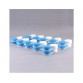 20pcs White and Blue Plastic Contact Lens Cases/Boxes M.HP467X