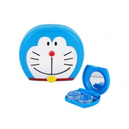 Doraemon Cute Lens Case Kit (Blue) M.