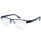 ANSTON P9035 Unisex Stylish Half-rim Glasses (Black) M.HP5150B