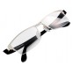 ANSTON P9035 Unisex Stylish Half-rim Glasses (Silver) M.HP5150S