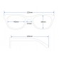 802-C11 Children s Plastic Sunglasses (White) M.HP5135W