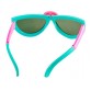 811-C6 Children's Foldable Cartoon Sunglasses (Green) M.