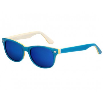 OR14016-04 Kid s Fashion Sunglasses with TR90 Spectacles Frame & Polaroid Polarized Blue REVO LensHP6296X