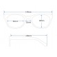 Kadishu BS5840 Men s Stylish UV Protection Sunglasses (Blue) M.HP4583L