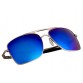 OREKA 4050 Unisex Nickel Alloy Frame Blue Coated Lens Stylish Color Polarized Sunglasses M.HP4097X