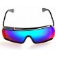 4023 Unisex Fashionable Sports Sunglasses with PC Spectacles Frame & PC Green REVO LensHP6230B