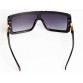 4024 Unisex Fashionable Sports Conjoined Sunglasses with PC Spectacles Frame & PC LensHP6231X
