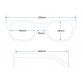 1071-C114 Women s Plastic Frame Resin Lens Stylish UV Protection Sunglasses (Orange) M.HP4446O